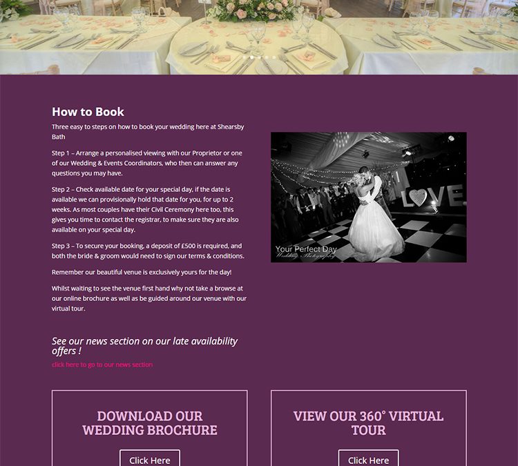 Web design and Latest Newsletter